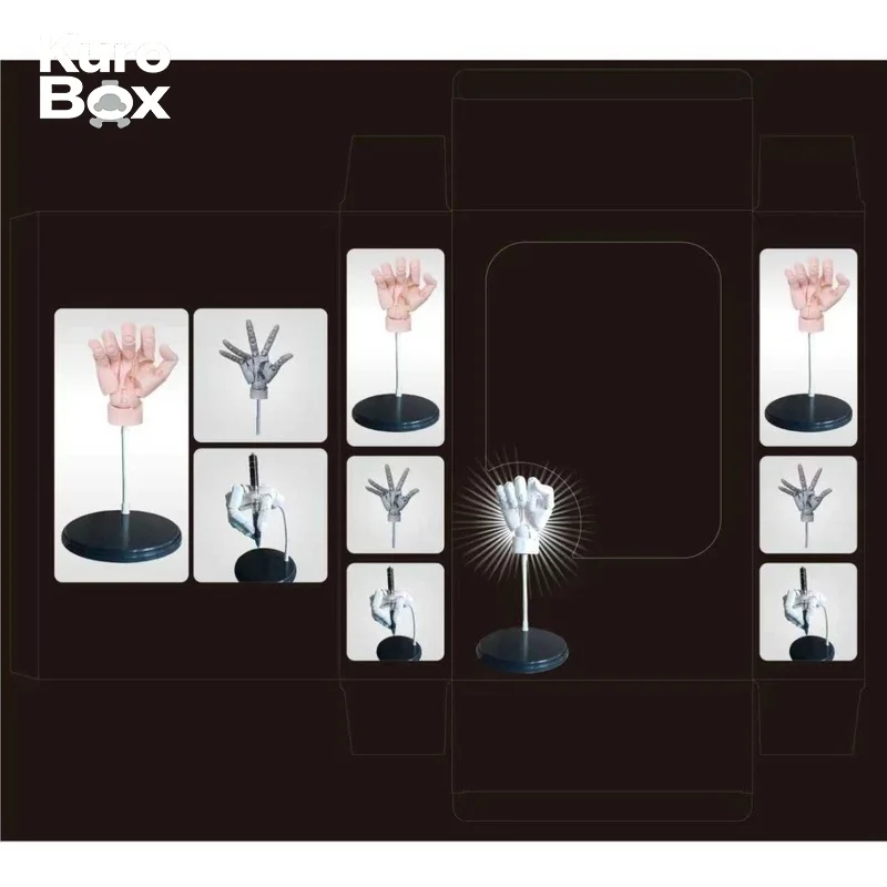New 1:1 Scale Super Articulated Hand Model with Flexible Finger Joints Bionic Mannequin for Art Drawing Anime Figure Accessory
New 1:1 Scale Super Articulated Hand Model with Flexible Finger Joints Bionic Mannequin for Art Drawing Anime Figure Accessory