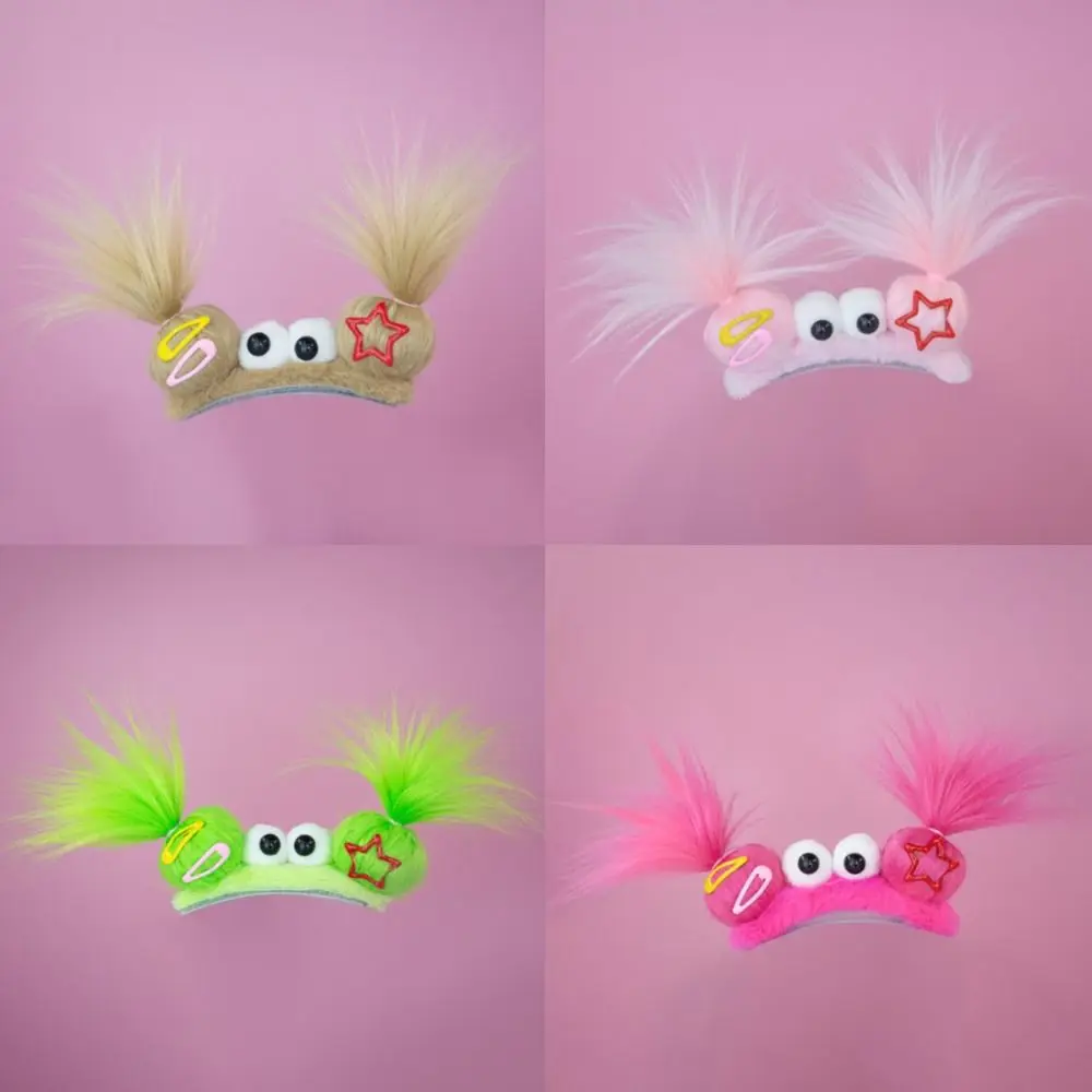 Cute Cartoon Helmet Decoration Plush Doll Double Ponytail Helmet Sticker Big Eyes Helmet Accessories
Cute Cartoon Helmet Decoration Plush Doll Double Ponytail Helmet Sticker Big Eyes Helmet Accessories