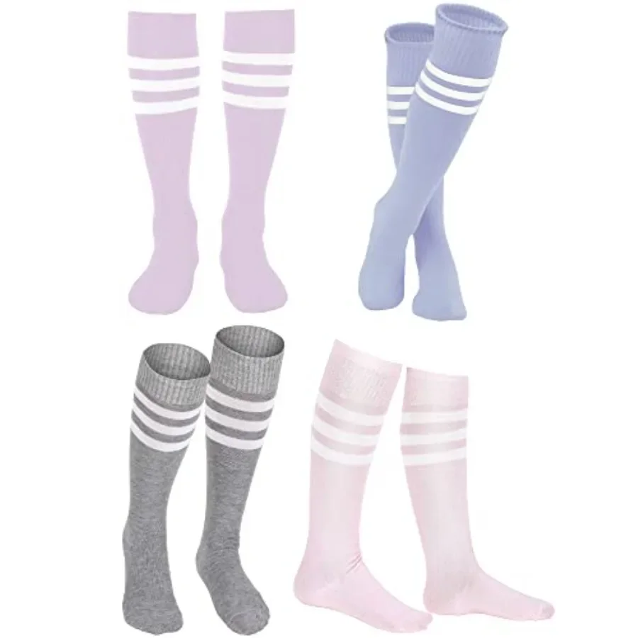 SATINIOR 4 Pairs Colorful Neon Knee High Socks Colorful Striped Football Soccer Athletic Socks for Adult Women
SATINIOR 4 Pairs Colorful Neon Knee High Socks Colorful Striped Football Soccer Athletic Socks for Adult Women