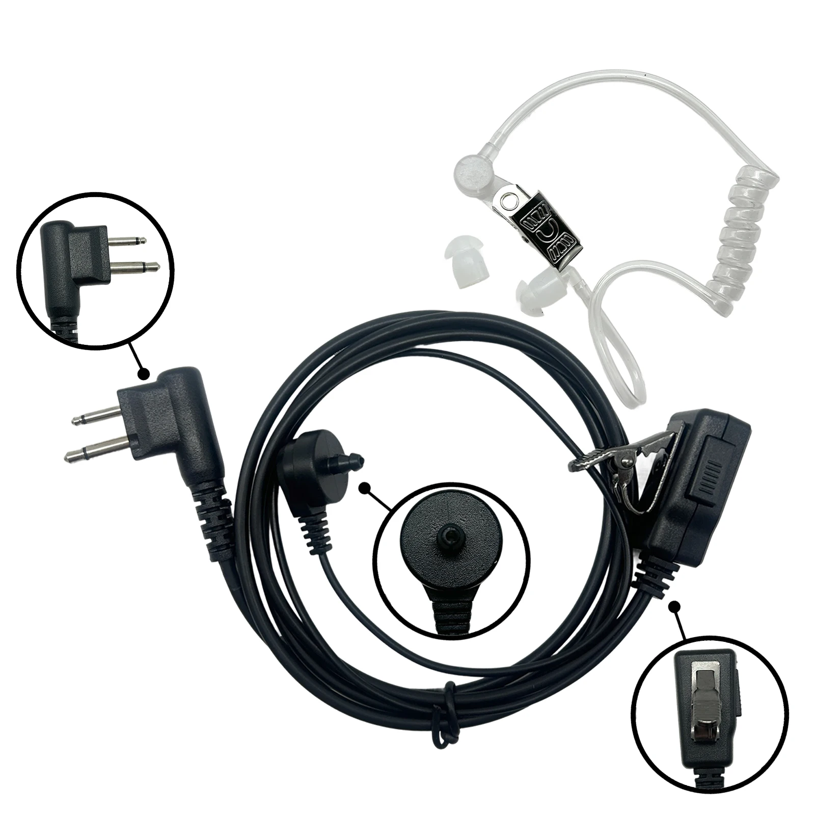 2Pin Acoustic Tube Mic Earpiece Headset Earphone For GP300 GP68 GP88 CP200 CP200D CLS1110 CLS1410 Radio Talkabout
2Pin Acoustic Tube Mic Earpiece Headset Earphone For GP300 GP68 GP88 CP200 CP200D CLS1110 CLS1410 Radio Talkabout