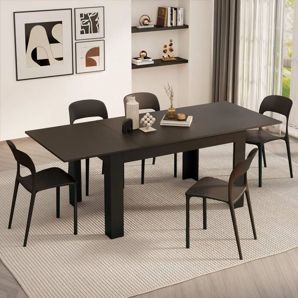 Italian Crafted 55.1 x 35.4 Dining Table in Ashwood Black
Italian Crafted 55.1 x 35.4 Dining Table in Ashwood Black