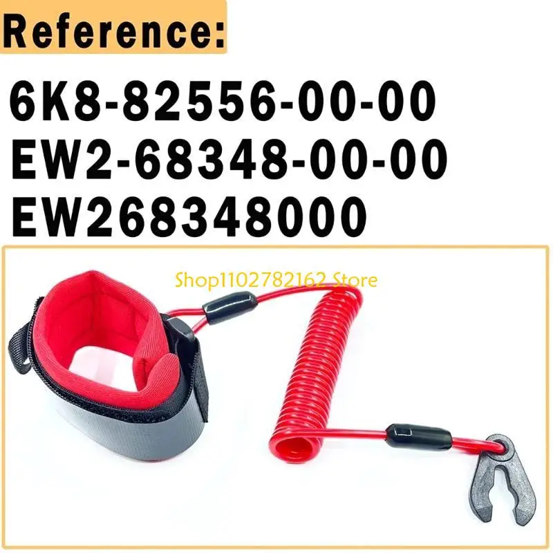 547B Universal Boat Engine Motor Stop Switch With Safety Tether Lanyard
547B Universal Boat Engine Motor Stop Switch With Safety Tether Lanyard