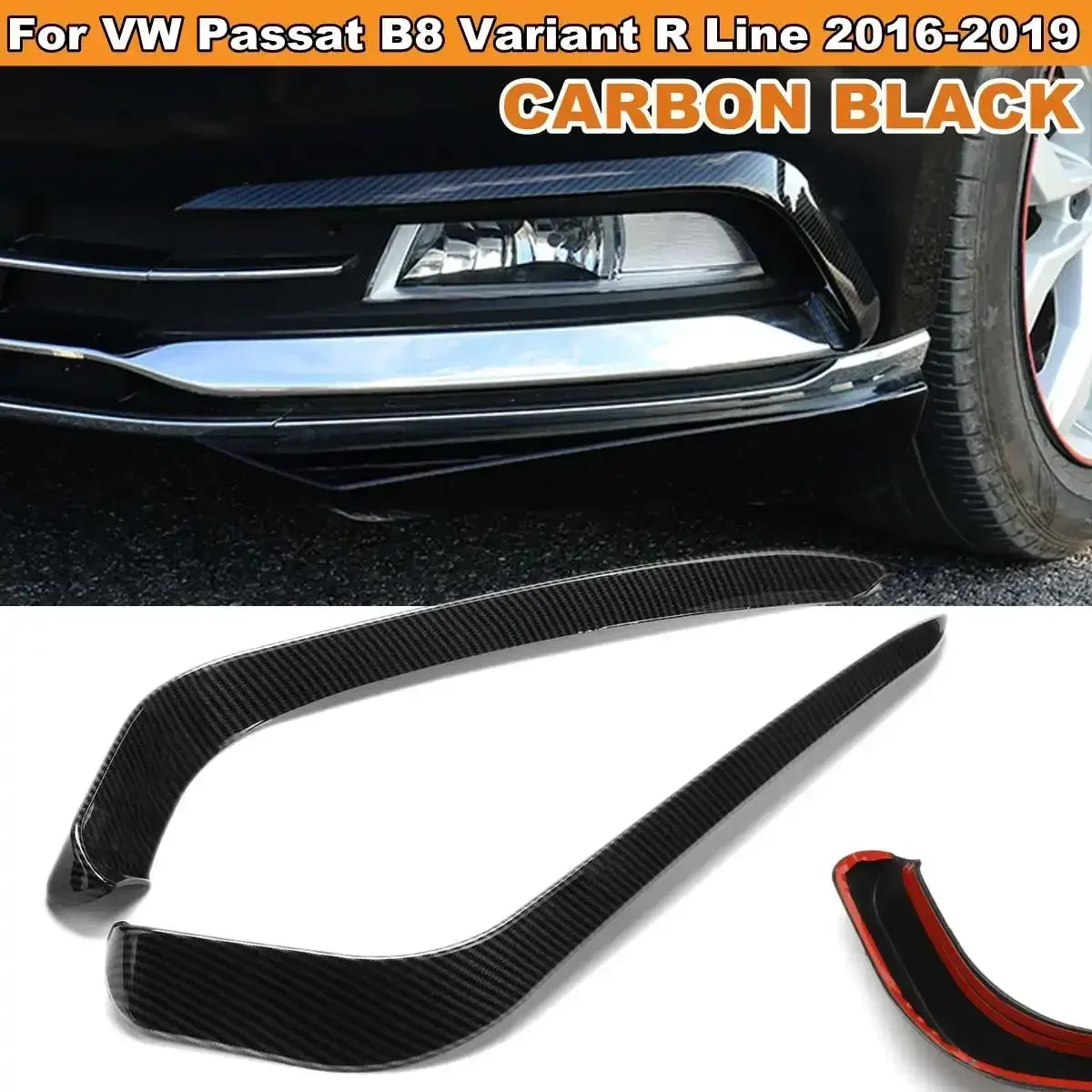 Front Fog Lights Eyebrow Knife Sticker Spoiler For VW Passat B8 Variant R Line 2016-2019 Fog Lamp Eye Lid Cover Trim Body Kit
Front Fog Lights Eyebrow Knife Sticker Spoiler For VW Passat B8 Variant R Line 2016-2019 Fog Lamp Eye Lid Cover Trim Body Kit