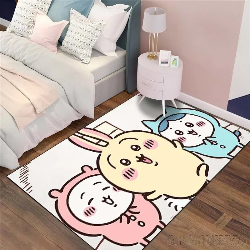 Anime Japan Kawaii Chiikawa Printing Carpet for Living Room Bedroom Kid's Room Home Decor Area Rug Non-slip Mat Pink Room Decor
Anime Japan Kawaii Chiikawa Printing Carpet for Living Room Bedroom Kid's Room Home Decor Area Rug Non-slip Mat Pink Room Decor