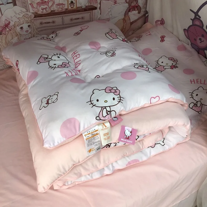 Sanrio Kawaii Hello Kitty Kuromi My melody Pochacco Cinnamoroll милое одеяло в стиле аниме Kawaii студенческое общежитие комплект одеял праздничный подарок
Sanrio Kawaii Hello Kitty Kuromi My melody Pochacco Cinnamoroll милое одеяло в стиле аниме Kawaii студенческое общежитие комплект одеял праздничный подарок