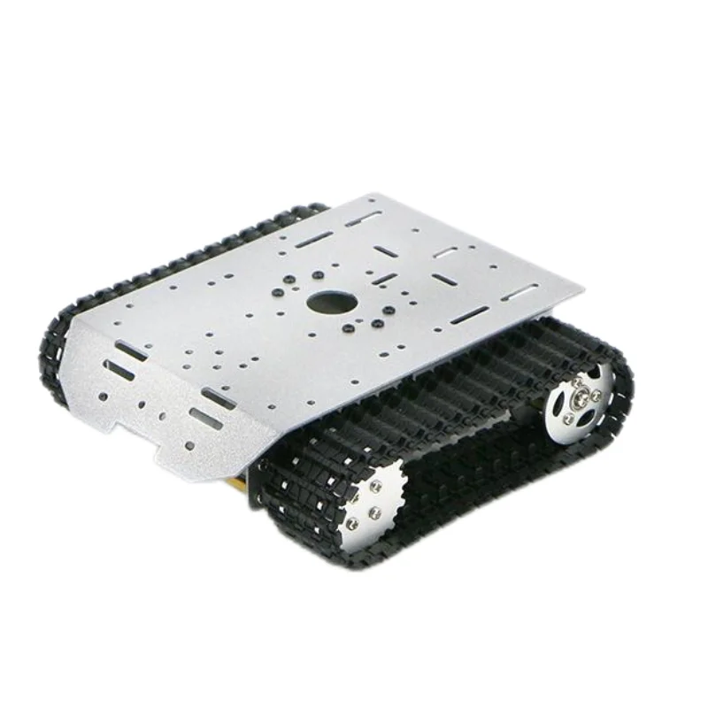 DIY RC Tank Toy Kit Chassis Smart Car Crawler Chassis Robot Chassis Metal Encoder Motor for Track Tank Model Programming Robot
DIY RC Tank Toy Kit Chassis Smart Car Crawler Chassis Robot Chassis Metal Encoder Motor for Track Tank Model Programming Robot