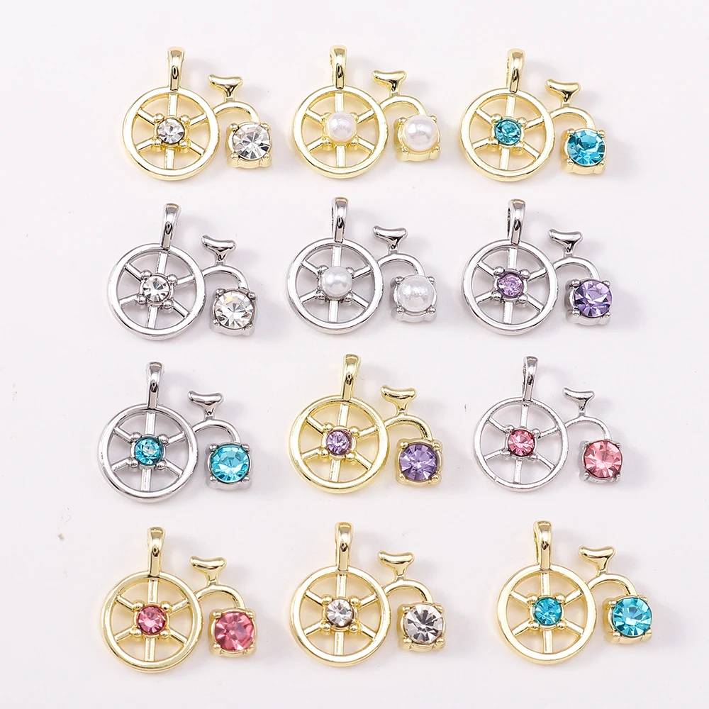 5pcs Cute Crystal CZ Unicycle Charms Pendants for Jewelry Making Necklace Earrings Bracelet DIY Handmade Accessories Supplies
5pcs Cute Crystal CZ Unicycle Charms Pendants for Jewelry Making Necklace Earrings Bracelet DIY Handmade Accessories Supplies