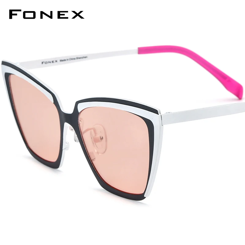 Солнцезащитные очки FONEX F85809T мужские и женские из чистого титана, поляризационные большие солнечные очки «кошачий глаз» в винтажном стиле ретро с защитой от ультрафиолета UV400, 2024
Солнцезащитные очки FONEX F85809T мужские и женские из чистого титана, поляризационные большие солнечные очки «кошачий глаз» в винтажном стиле ретро с защитой от ультрафиолета UV400, 2024