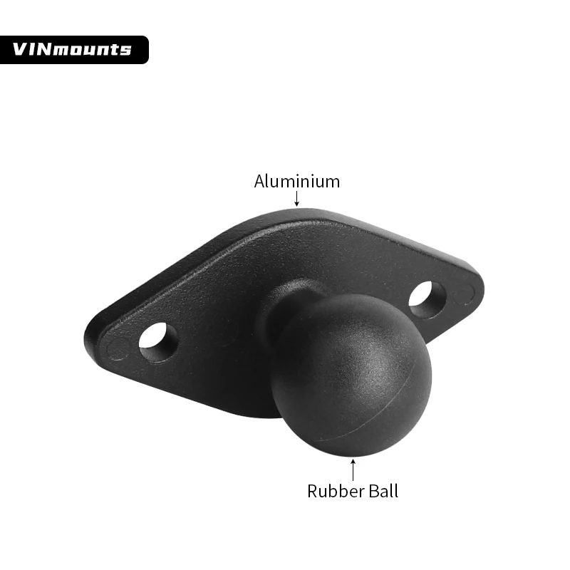 VINmounts diamond-shaped aluminum alloy ball head base with a 48.6mm center hole spacing,compatible withRAM B-size armsVIN-B-003
VINmounts diamond-shaped aluminum alloy ball head base with a 48.6mm center hole spacing,compatible withRAM B-size armsVIN-B-003