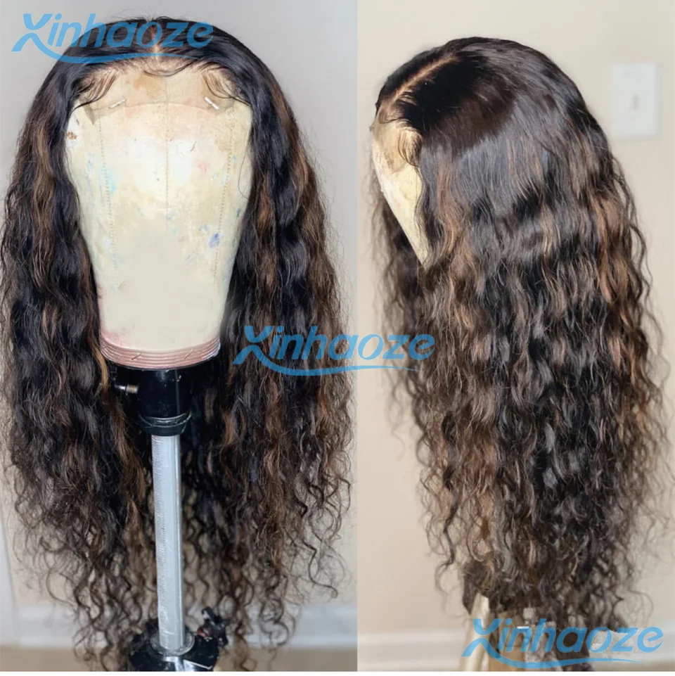 Balayaga Dark Brown Black Highlight Human Hair Water Wavy Glueless 5x5 Silk Top Closure Wigs Pre Plucked 13x6/360/Full Lace Wigs
Balayaga Dark Brown Black Highlight Human Hair Water Wavy Glueless 5x5 Silk Top Closure Wigs Pre Plucked 13x6/360/Full Lace Wigs