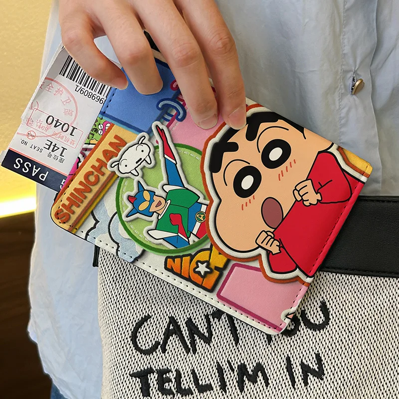 Creative Kawaii Shinchan Series Passport Protective Sleeve Cute Cartoon Character Printing Travel Packing Passport Holder
Creative Kawaii Shinchan Series Passport Protective Sleeve Cute Cartoon Character Printing Travel Packing Passport Holder