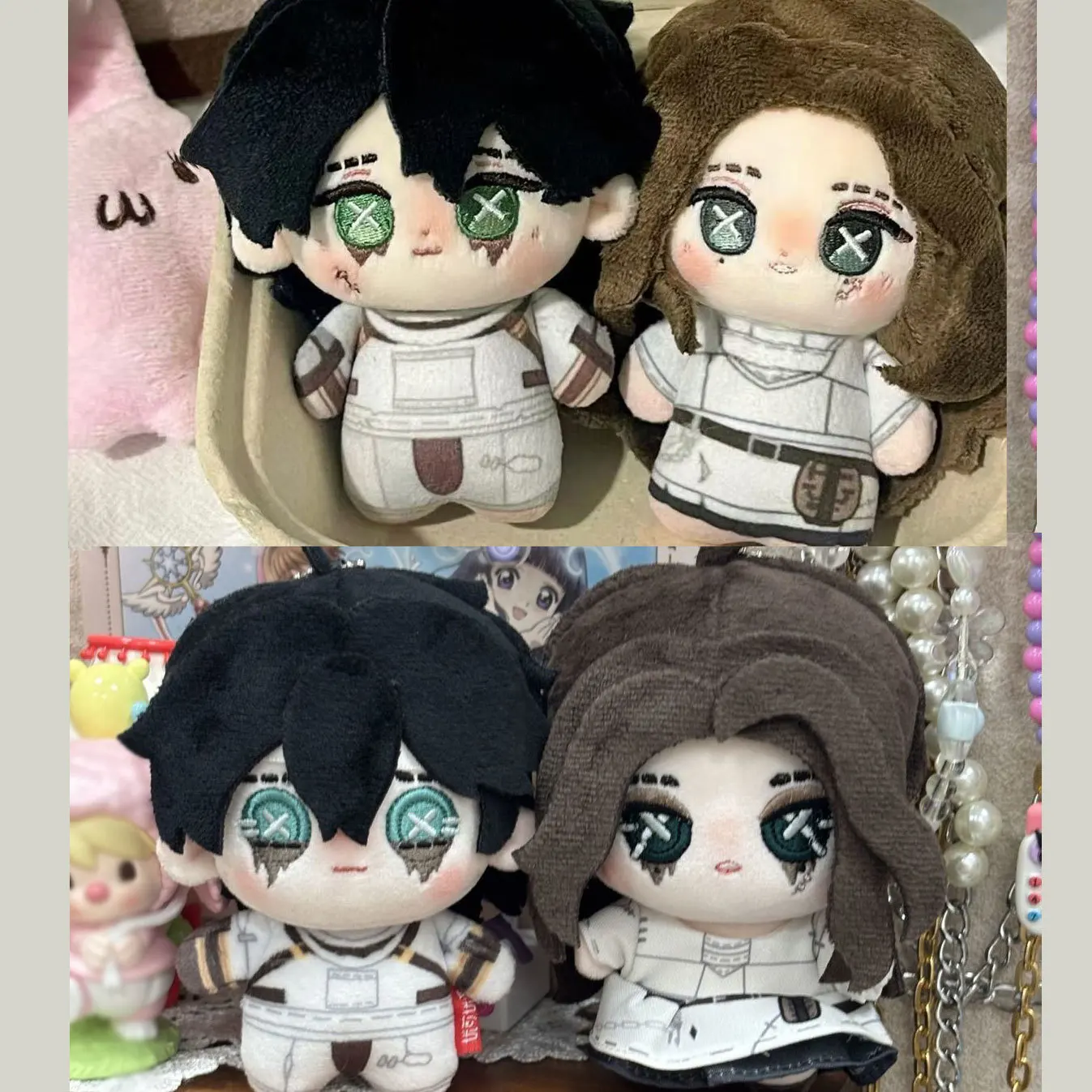10cm Anime Game Identity V Patient Emil Plush Doll Psychologist Ada Mesmer Printed Starfish Nunu Dress-up Body Pendant Keychain
10cm Anime Game Identity V Patient Emil Plush Doll Psychologist Ada Mesmer Printed Starfish Nunu Dress-up Body Pendant Keychain