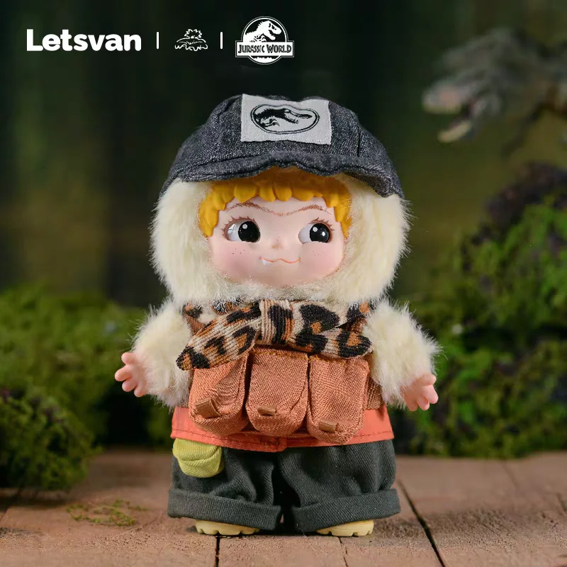 Подлинная серия Юрского периода Wakuku Co-Brand Series, слепая коробка, милые виниловые игрушки для лица, модный настольный орнамент, подарок на день рождения для девочек 
Подлинная серия Юрского периода Wakuku Co-Brand Series, слепая коробка, милые виниловые игрушки для лица, модный настольный орнамент, подарок на день рождения для девочек
