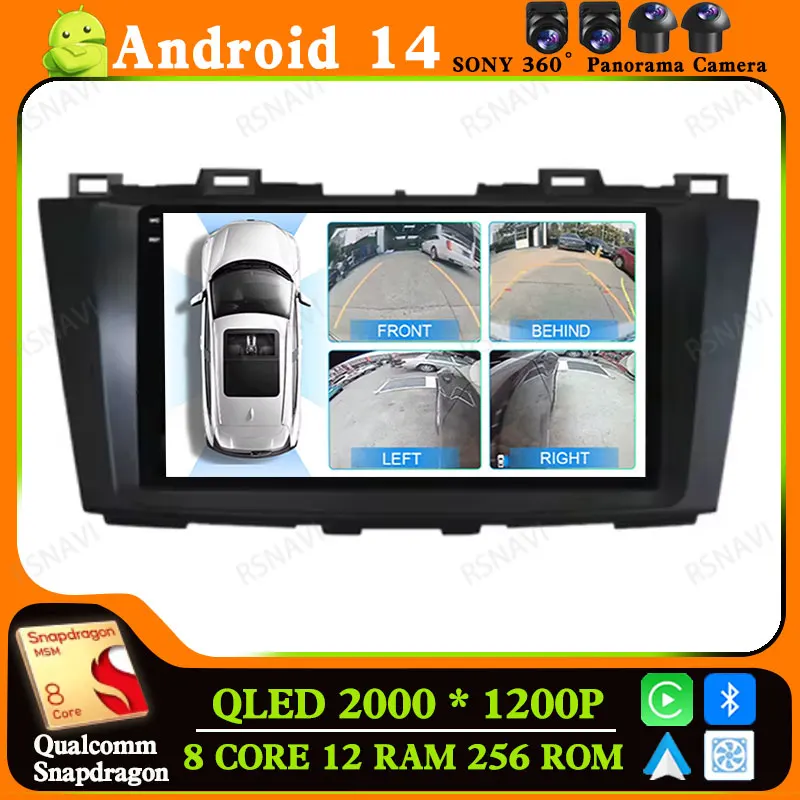 Andoird 14 Car Radio For For Mazda 5 3 CW 2010 - 2015 2DIN DVD Navigation DSP Stereo Multimedia Viedo Player BT GPS Head Unit
Andoird 14 Car Radio For For Mazda 5 3 CW 2010 - 2015 2DIN DVD Navigation DSP Stereo Multimedia Viedo Player BT GPS Head Unit