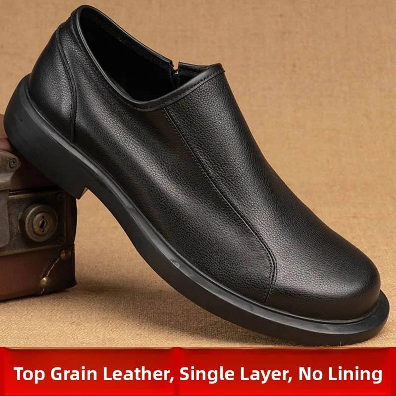 Men's Casual Slip-On Shoes with Flip-Up Soft Leather Formal Wedding Groom Shoes Low-Top Business Dress Shoes
Men's Casual Slip-On Shoes with Flip-Up Soft Leather Formal Wedding Groom Shoes Low-Top Business Dress Shoes