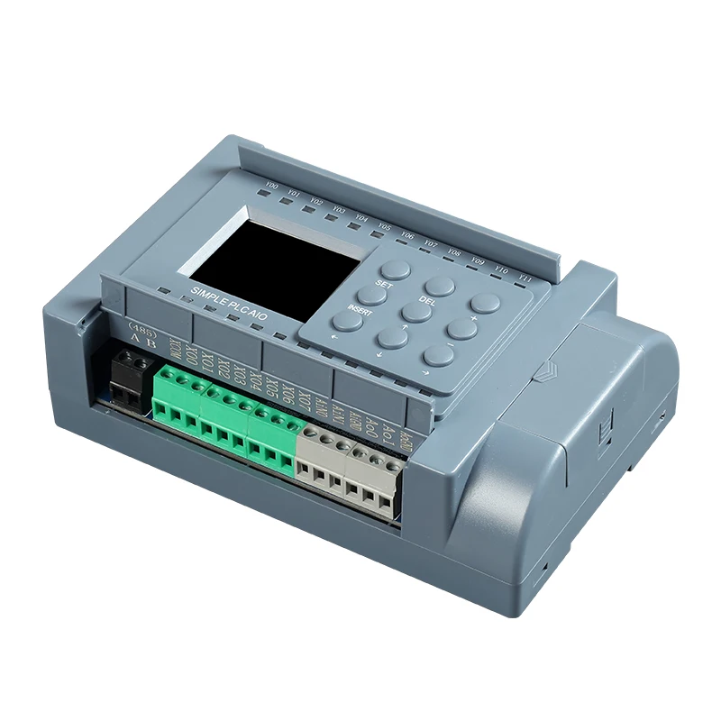 2026 Huaqingjun 8-in 8-out Relay Output PLC Plus 2-Channel Analog Outputs 0-20mA Programmable PLC for Contactors
2026 Huaqingjun 8-in 8-out Relay Output PLC Plus 2-Channel Analog Outputs 0-20mA Programmable PLC for Contactors