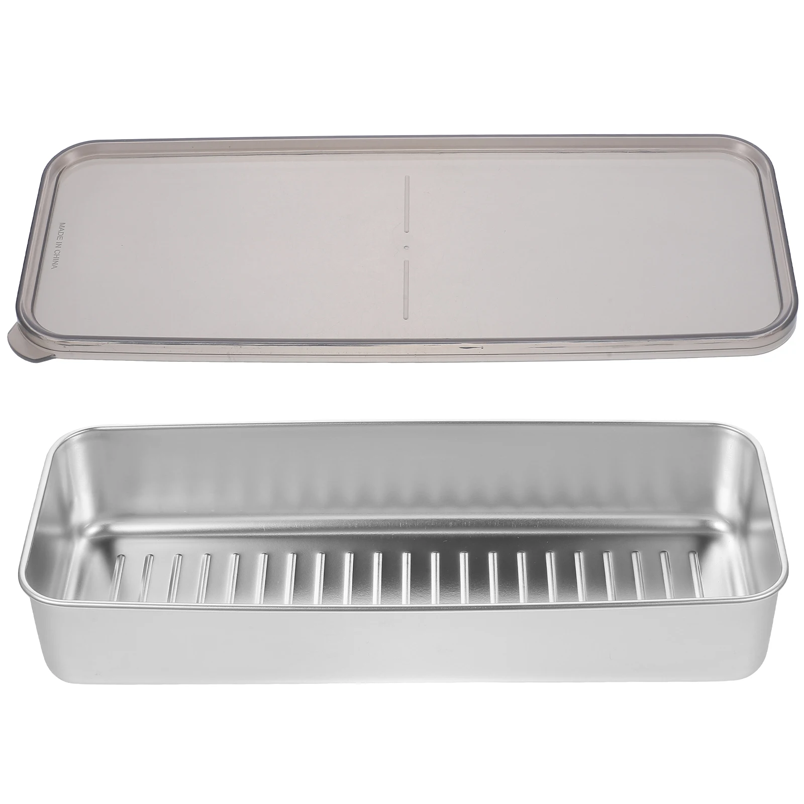 Containers with Lids Stainless Steel Crisper Meat for Fridge Storage Box Metal Airtight
Containers with Lids Stainless Steel Crisper Meat for Fridge Storage Box Metal Airtight