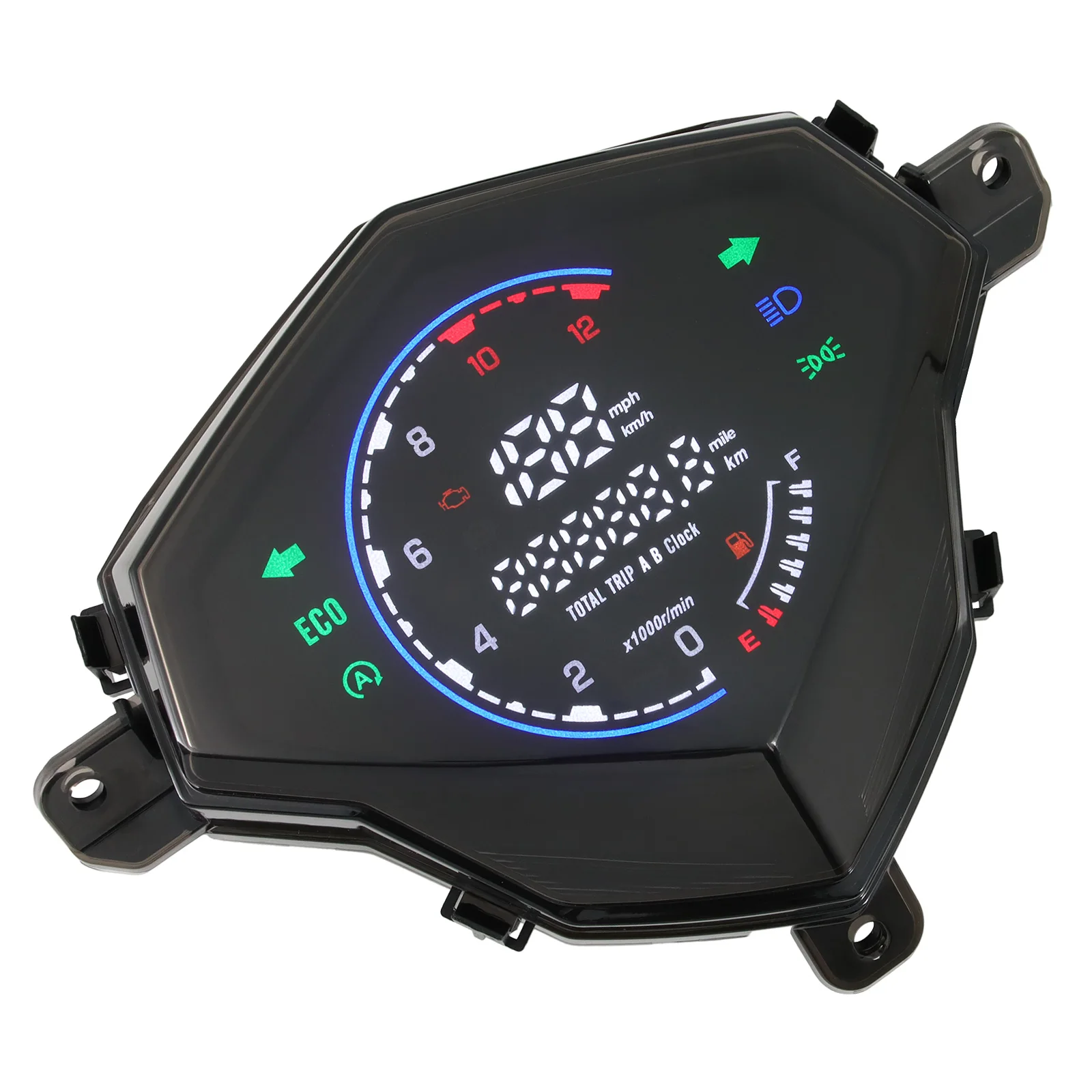 Black Motor Outboard Tachometer Motorcycle ECO Speed Gauge Waterproof Indicator Panel Automatic Headlamps For YAMAHA Mio Series
Black Motor Outboard Tachometer Motorcycle ECO Speed Gauge Waterproof Indicator Panel Automatic Headlamps For YAMAHA Mio Series