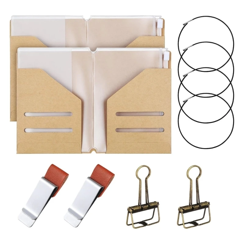 D7YC 12Pcs Travel Journal Refills Accessories For Portable Size Notebooks Planners
D7YC 12Pcs Travel Journal Refills Accessories For Portable Size Notebooks Planners