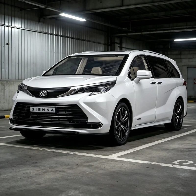 1:24 Toyota Saina MPV commercial vehicle alloy model car doors and hood trunk can be opened has simulated sound and lighting
1:24 Toyota Saina MPV commercial vehicle alloy model car doors and hood trunk can be opened has simulated sound and lighting
