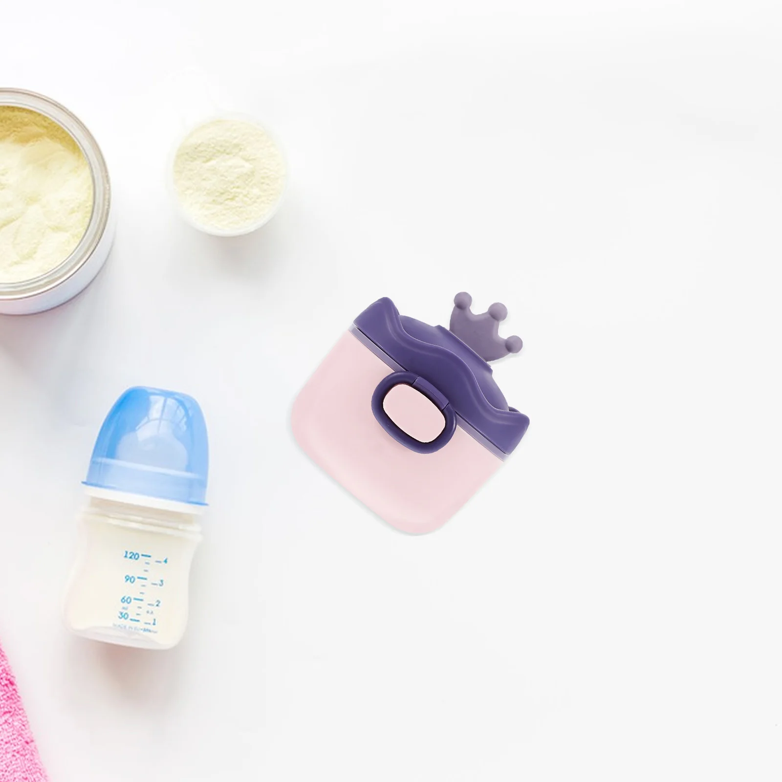 Portable Milk Powder Container Formula Dispenser Baby Helper Travel Snack Holder Refillable Keeps Foods Fresh
Portable Milk Powder Container Formula Dispenser Baby Helper Travel Snack Holder Refillable Keeps Foods Fresh