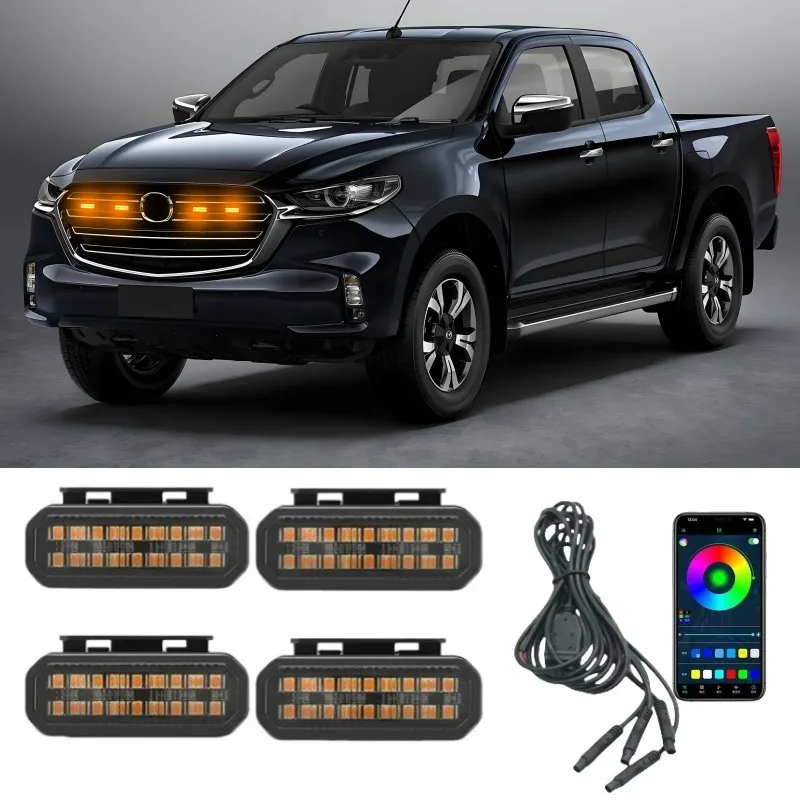 18LED Front Grille Light For Mazda BT50 BT-50 Car Daytime Running Light Wheel Eyebrow Lamp For Pickup 12V
18LED Front Grille Light For Mazda BT50 BT-50 Car Daytime Running Light Wheel Eyebrow Lamp For Pickup 12V