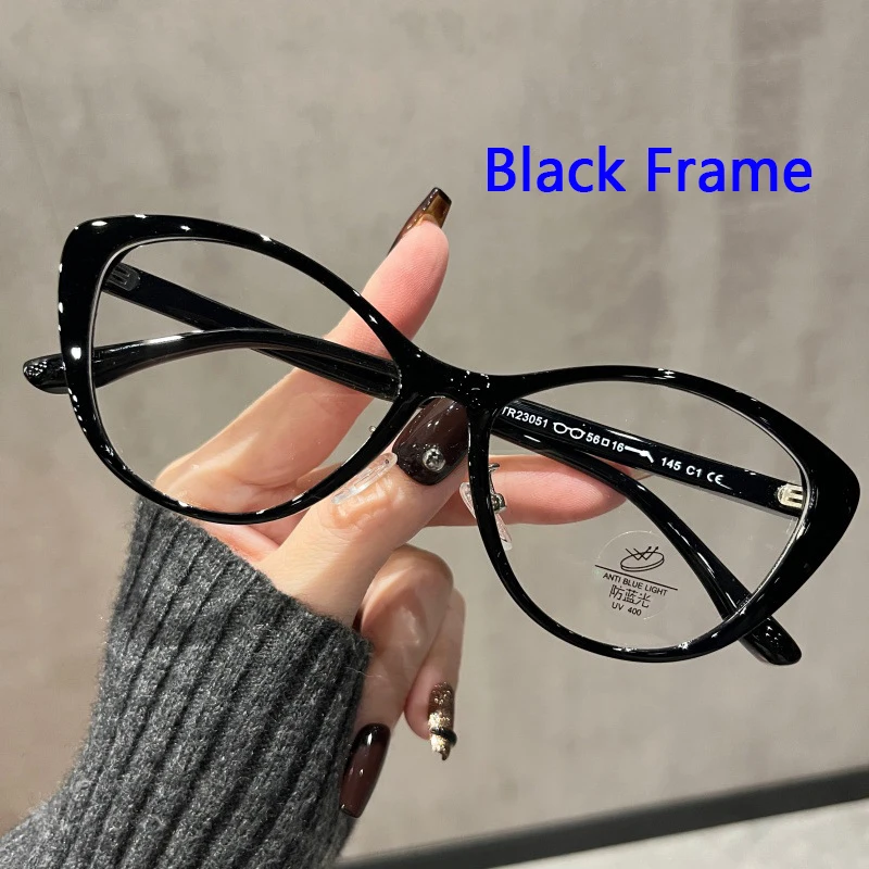 New Women Cat Eye TR90 Anti Blue Light Myopia Glasses Ladies Nearsighted Shortsighted Eyeglasses Custom Prescription Spectacles
New Women Cat Eye TR90 Anti Blue Light Myopia Glasses Ladies Nearsighted Shortsighted Eyeglasses Custom Prescription Spectacles