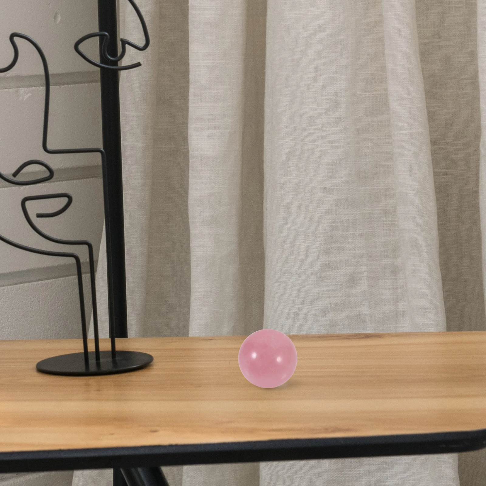 Pink Crystal Ball Sphere Decoration Quartz Home Creative Crafts Ornaments Desktop
Pink Crystal Ball Sphere Decoration Quartz Home Creative Crafts Ornaments Desktop