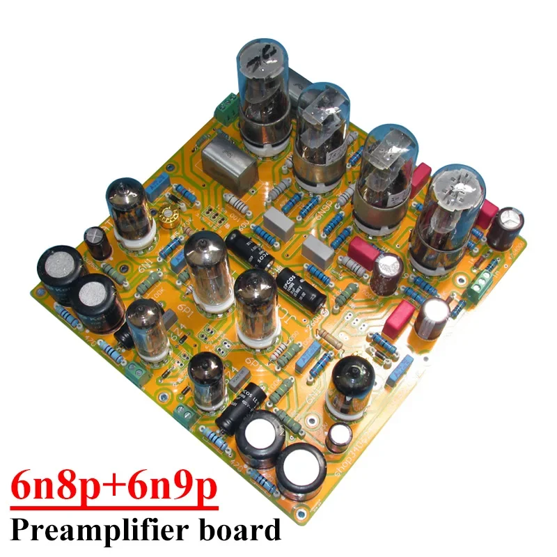 6n8p 6n9p Replica CAT SL-1 Line Vacuum Tube Preamplifier Board Sound Full Low Distortion HIFI Audio Amplifier Preamplifier Board
6n8p 6n9p Replica CAT SL-1 Line Vacuum Tube Preamplifier Board Sound Full Low Distortion HIFI Audio Amplifier Preamplifier Board