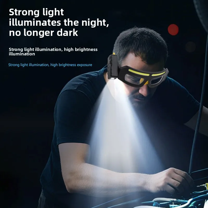 High-light Induction Protective Glasses with Light Strip, Night Maintenance Goggles for Outdoor and Laboratory Work Lighting
High-light Induction Protective Glasses with Light Strip, Night Maintenance Goggles for Outdoor and Laboratory Work Lighting