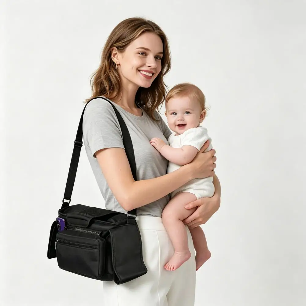 Stroller Storage Bag with Adjustable Straps, Durable Stroller Storage Pouch Waterproof Oxford Fabric for Baby Bottles Diapers
Stroller Storage Bag with Adjustable Straps, Durable Stroller Storage Pouch Waterproof Oxford Fabric for Baby Bottles Diapers
