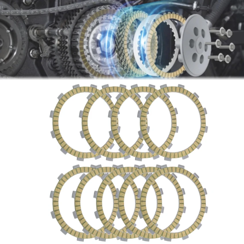 Motorcycle Parts Clutch Piece Kit For Kawasaki ZR1200 ZRX1200 DAEG ZR1100 Zephyr 1100 ZR1100 ZRX1100 ZX1000 ZX-10 OEM:13088-1139
Motorcycle Parts Clutch Piece Kit For Kawasaki ZR1200 ZRX1200 DAEG ZR1100 Zephyr 1100 ZR1100 ZRX1100 ZX1000 ZX-10 OEM:13088-1139