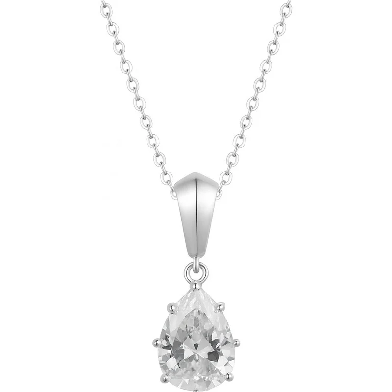 Fashion 925 Silver Trendy Luxury Moissanite 4.5ct Waterdrop Necklace Charms Women Accessories Party Jewelry Gift MP0041
Fashion 925 Silver Trendy Luxury Moissanite 4.5ct Waterdrop Necklace Charms Women Accessories Party Jewelry Gift MP0041