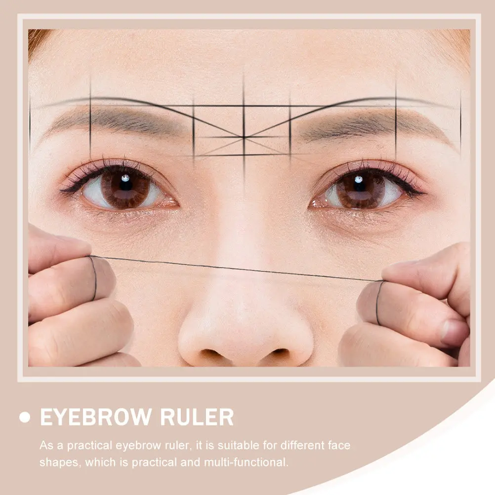 2Pcs Convenient Eyebrow Drawing Ruler Professional Auxiliary Tool to Measure Symmetry for Makeup and Styling Eyebrow Ruler
2Pcs Convenient Eyebrow Drawing Ruler Professional Auxiliary Tool to Measure Symmetry for Makeup and Styling Eyebrow Ruler