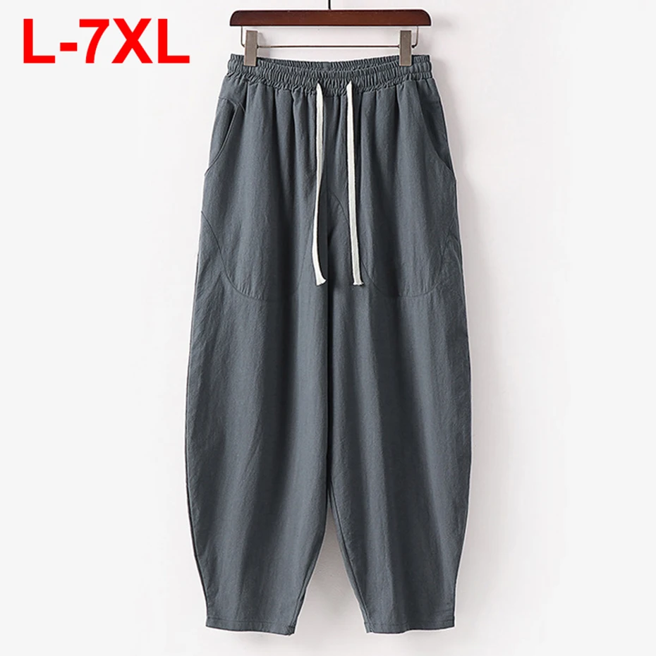 Брюки больших размеров 7XL, летние тонкие хлопковые брюки, однотонные черные, белые свободные шаровары, мужские брюки большого размера 6XL
Брюки больших размеров 7XL, летние тонкие хлопковые брюки, однотонные черные, белые свободные шаровары, мужские брюки большого размера 6XL