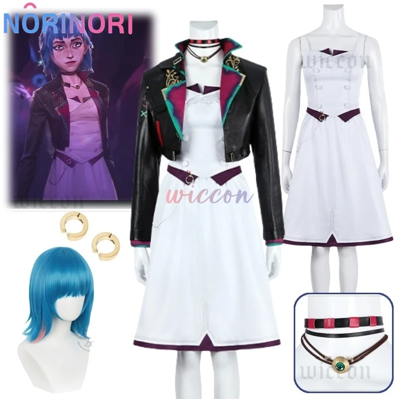 Arcane2 Jinx Cosplay Game LoL Dance Party Jinx Costume Wigs Finger Covers Gloves Props Set Cloth Powder Jinx Outfits Halloween
Arcane2 Jinx Cosplay Game LoL Dance Party Jinx Costume Wigs Finger Covers Gloves Props Set Cloth Powder Jinx Outfits Halloween