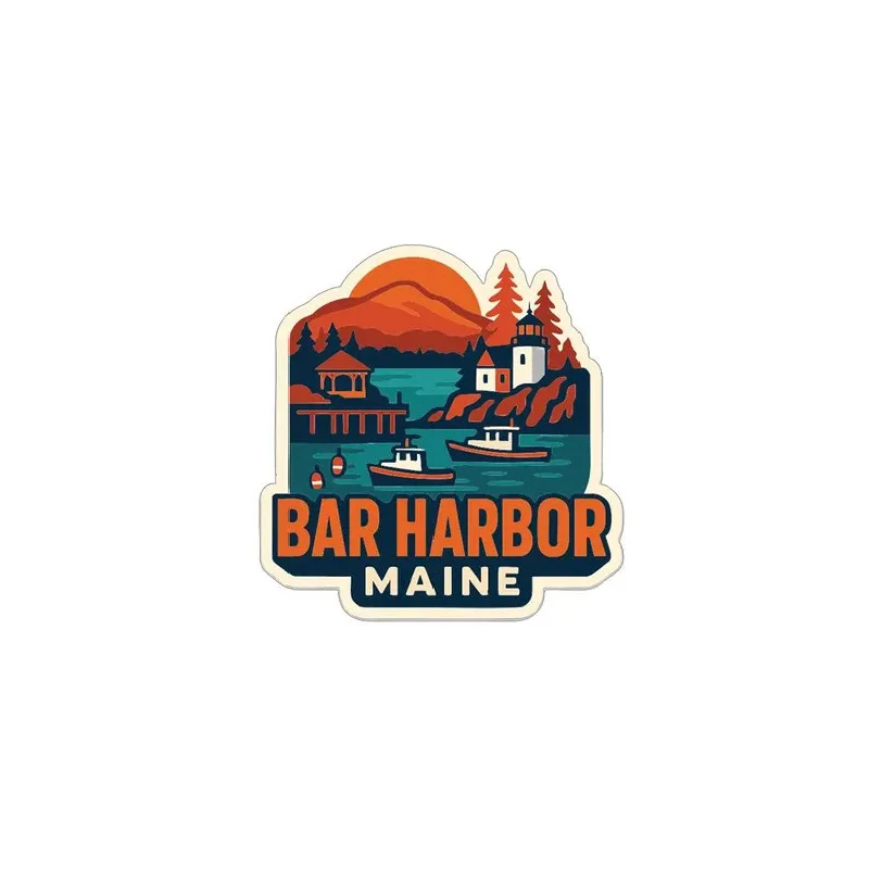 Bar Harbor - 2D Flat Stickers for Laptops, Cars, Books, Water Bottles, Helmets, Toolboxes, Bumpers, Luggage
Bar Harbor - 2D Flat Stickers for Laptops, Cars, Books, Water Bottles, Helmets, Toolboxes, Bumpers, Luggage