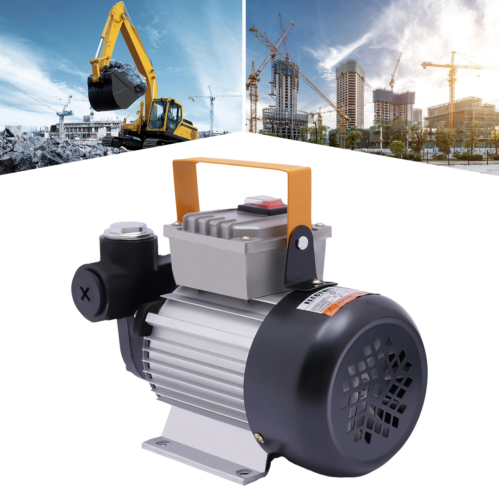 Electric Fuel Transfer Pump Self-Priming 110V 550W Bypass Valve Oil Fuel Transfer Extractor High Flow 60L/min 16GPM
Electric Fuel Transfer Pump Self-Priming 110V 550W Bypass Valve Oil Fuel Transfer Extractor High Flow 60L/min 16GPM