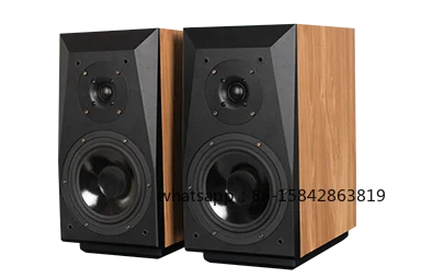 OEM/ODM Walnut Two-Way Bookshelf Speaker Classic Clear Neutral Sound Wooden Wood Speakers
OEM/ODM Walnut Two-Way Bookshelf Speaker Classic Clear Neutral Sound Wooden Wood Speakers