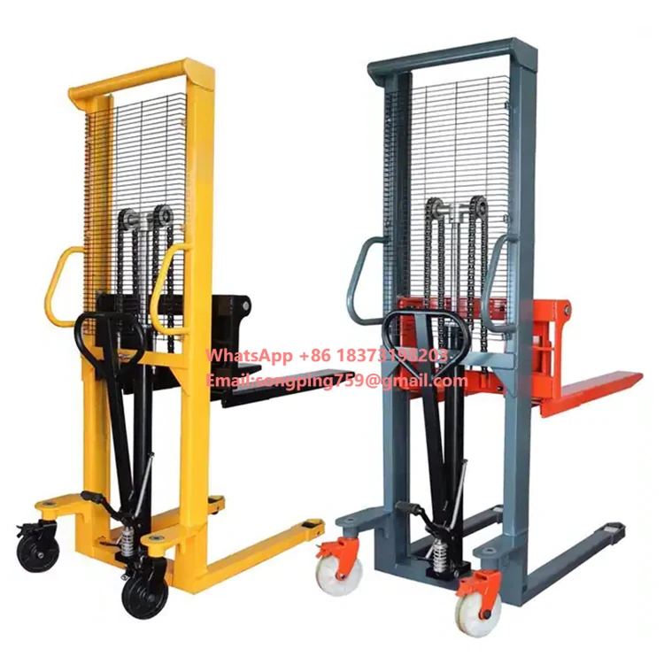 1.5 Ton 1600mm Manual Stacker Forklift Pallet Lift Truck Hydraulic Pallet Truck Jack
1.5 Ton 1600mm Manual Stacker Forklift Pallet Lift Truck Hydraulic Pallet Truck Jack