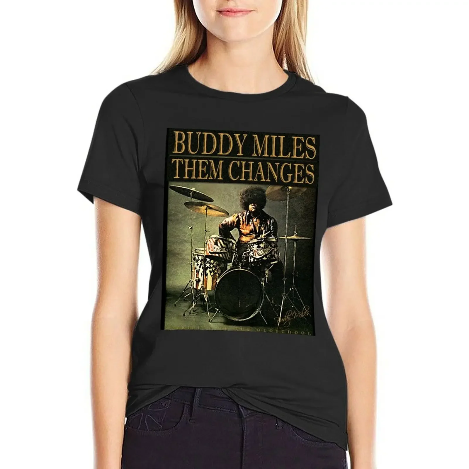 Buddy Miles Them Changes D-1 iPad case T-Shirt vintage plain tops hippie clothes workout t shirts for Women
Buddy Miles Them Changes D-1 iPad case T-Shirt vintage plain tops hippie clothes workout t shirts for Women
