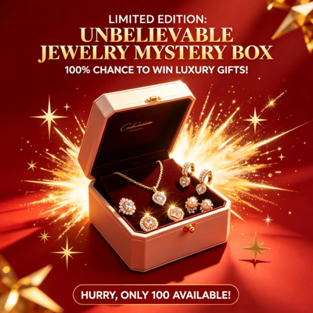 All Influencers Crazy For This Jewellery Blind Box Random Trendy Y2K Crystal Accessories Surprise Box Ultra High Appearance Level
All Influencers Crazy For This Jewellery Blind Box Random Trendy Y2K Crystal Accessories Surprise Box Ultra High Appearance Level