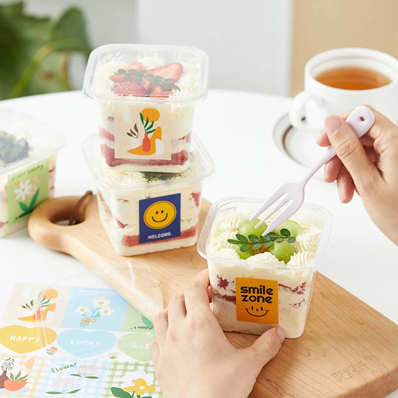 50Pcs/lot Transparent Cake Box Dessert Tiramisu Baking Packaging Box with lid for Wedding Christmas Gift Pastry Container Holder
50Pcs/lot Transparent Cake Box Dessert Tiramisu Baking Packaging Box with lid for Wedding Christmas Gift Pastry Container Holder