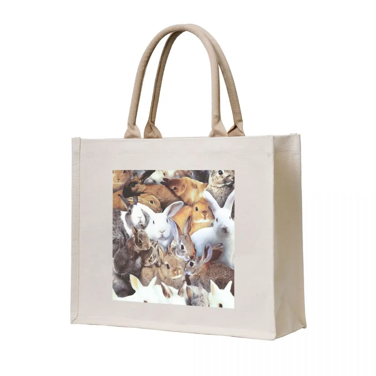 Rabbits Tote Bag custom tote bag reusable shopping bags Canvas shoulder bag
Rabbits Tote Bag custom tote bag reusable shopping bags Canvas shoulder bag