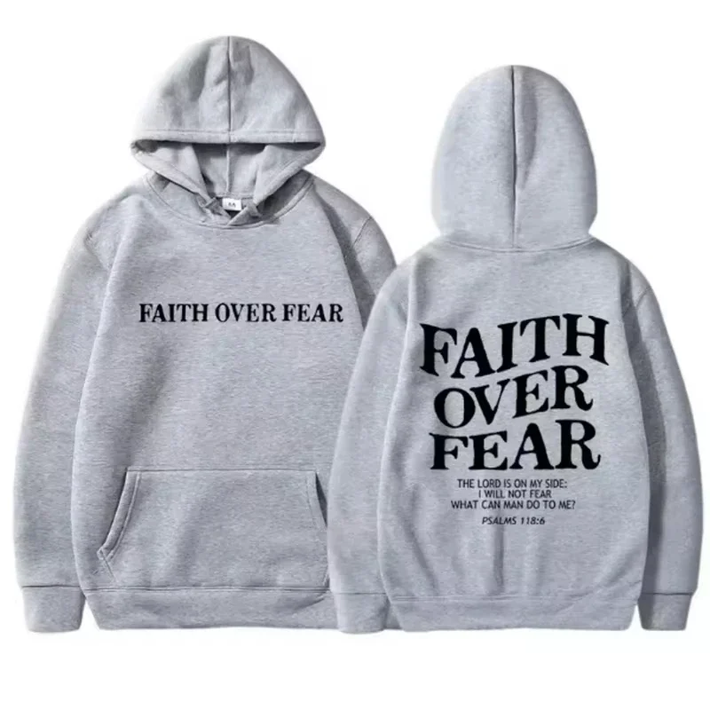 Худи с принтом FAITH OVER FEAR 2026 для мужчин и женщин, повседневные толстовки с длинным рукавом, худи в стиле хип-хоп Харадзюку, Y2K для мужчин
Худи с принтом FAITH OVER FEAR 2026 для мужчин и женщин, повседневные толстовки с длинным рукавом, худи в стиле хип-хоп Харадзюку, Y2K для мужчин