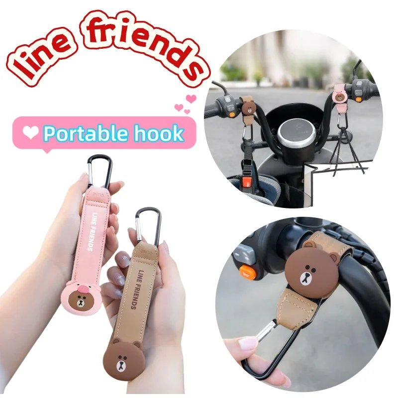 New Line friends Brown Cony High Color Value Electric Car Hook Punch-Free Anime Cartoon Trolley Explused Thick Head Solid Hook
New Line friends Brown Cony High Color Value Electric Car Hook Punch-Free Anime Cartoon Trolley Explused Thick Head Solid Hook