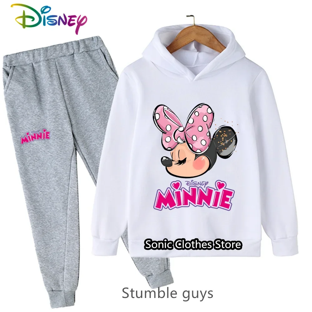 Children's Disney Minnie Mouse Hoodie Set Boys Anime Clothes Girls Clothes Kawaii Activewear
Children's Disney Minnie Mouse Hoodie Set Boys Anime Clothes Girls Clothes Kawaii Activewear