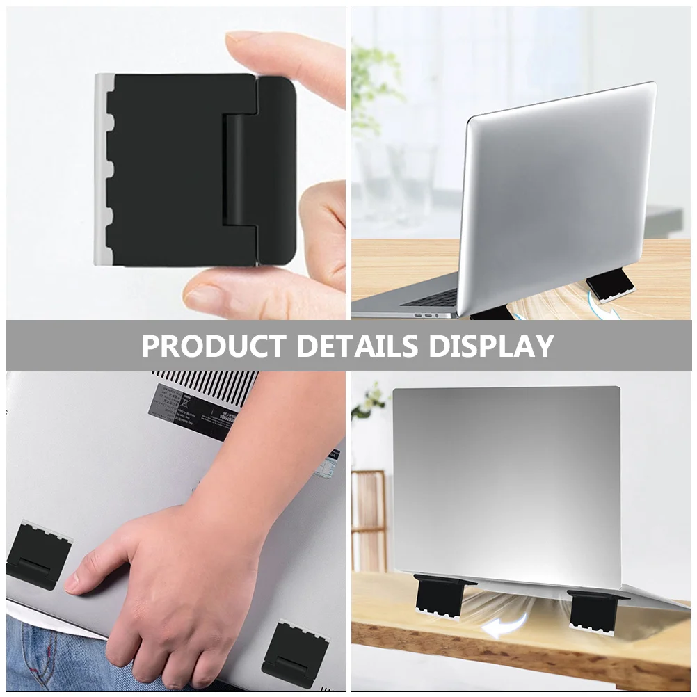 4 Pcs Laptop Stand Foldable Laptops Riser Desk Stands Portable Standadjustable ABS for Desks
4 Pcs Laptop Stand Foldable Laptops Riser Desk Stands Portable Standadjustable ABS for Desks