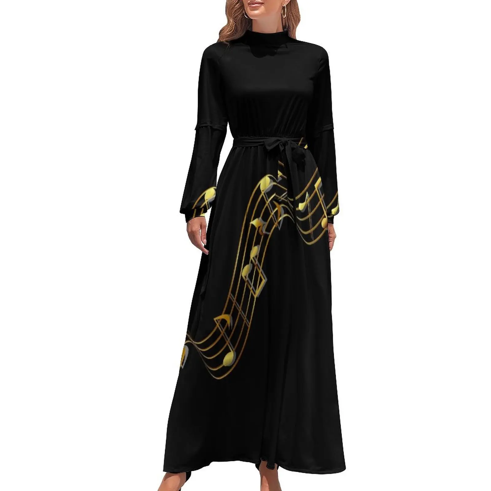 Golden Music Notes (Mendelle) Long Dress women formal occasion dresses summer clothes cocktail dresses
Golden Music Notes (Mendelle) Long Dress women formal occasion dresses summer clothes cocktail dresses