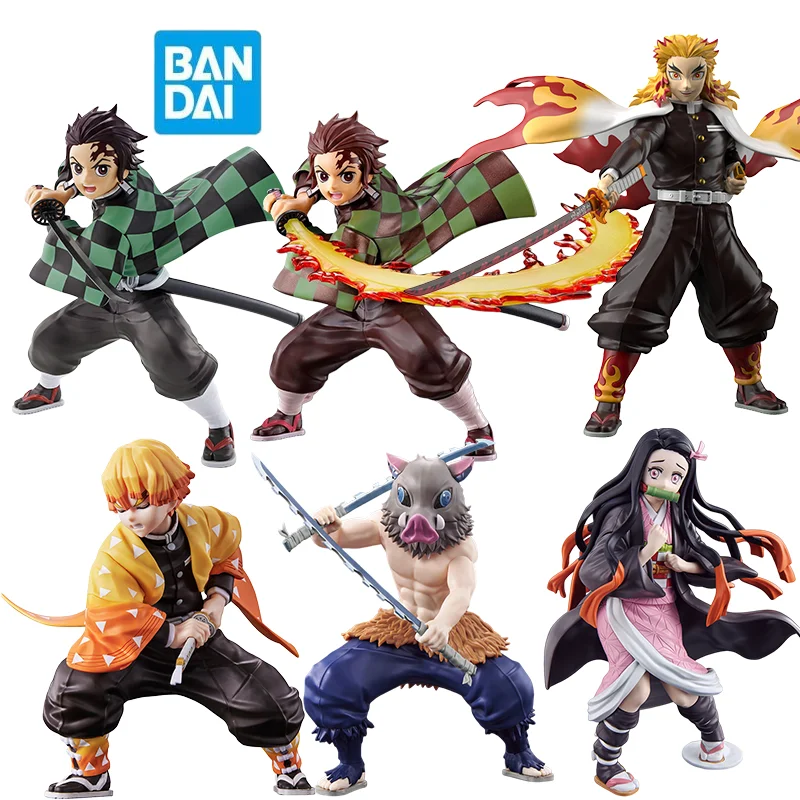 Bandai FRS Tanjirou/Kyoujurou/Nezuko/Inosuke/Zenitsu Action Figures Blade of Demon Destruction Anime Model Kit Toys for Boys
Bandai FRS Tanjirou/Kyoujurou/Nezuko/Inosuke/Zenitsu Action Figures Blade of Demon Destruction Anime Model Kit Toys for Boys